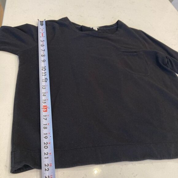 Cuyana Black Long Sleeve French Terry Matching Lounge Wear Set M/L - Picture 3 of 8